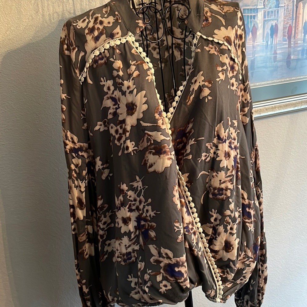 Cute wrap top